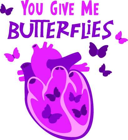 Send your Valentine this cute design for Valentines Day!  Its sure to bring a smile!のイラスト素材