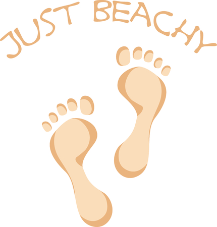 Life is good when you are on vacation at the beach.  Include this when packing for your summer trip.  Everyone will love it!のイラスト素材
