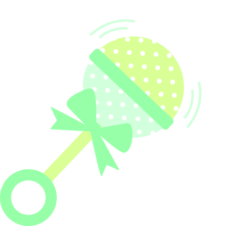 Planning a baby shower will not be complete without this adorable design.  Add it to your favorite items for party favors.  They will love it!のイラスト素材