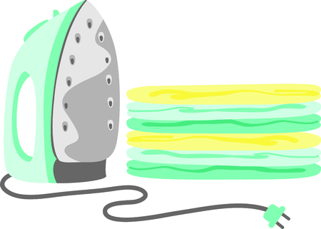This iron is the perfect image for your next designのイラスト素材