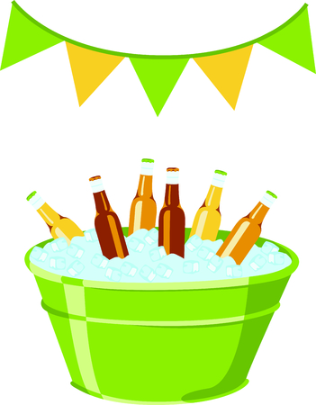 Cheers with beer: 30! This is will be a great addition to your next party!のイラスト素材