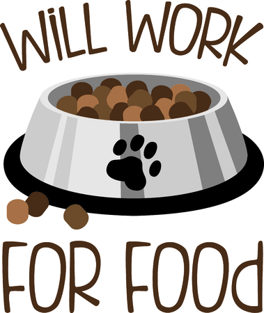 Give your dog some special treats.のイラスト素材