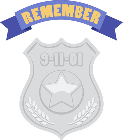 Policemen will like this nice badge for their chosen profession.のイラスト素材
