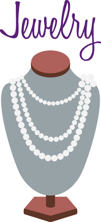 These pearls will be a great part of your project.のイラスト素材