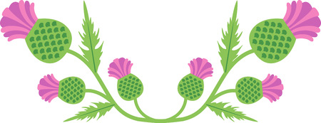 This beautiful Scottish theme is a beautiful image for your next design.のイラスト素材