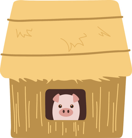 A nursery rhyme will make a great decoration in a child's room.のイラスト素材