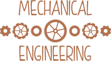 If you like mechanics you will love these gears.のイラスト素材