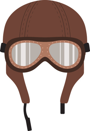 Create show-stopping jackets, shirts and accessories for your free riders with this antique helmet design!のイラスト素材