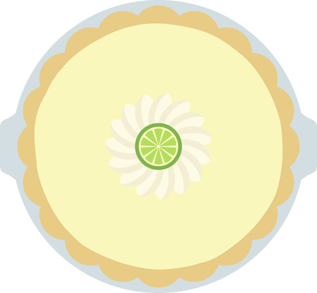 A delicious dessert is always welcome in any kitchen.のイラスト素材