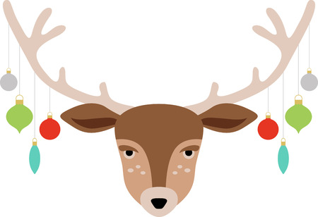 Discover the splendor of Christmas with this design on sweaters, sweatshirts and other holiday projects!のイラスト素材