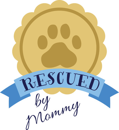 Give your award winning dog some recognition with this awesome design!  Add this to a shirt or tote bag with doggy treats!のイラスト素材