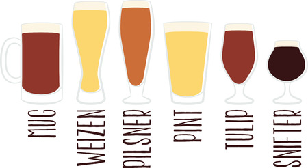 Show off your love of beer with this fun design. This will look great on aprons, banners, t-shirts, placemats, tote bags and more.のイラスト素材