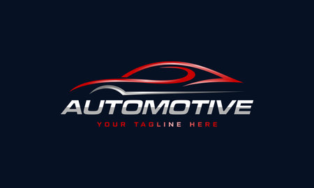 vector automotive car logo templateのイラスト素材