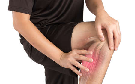 calf muscle pain white background calf  injury