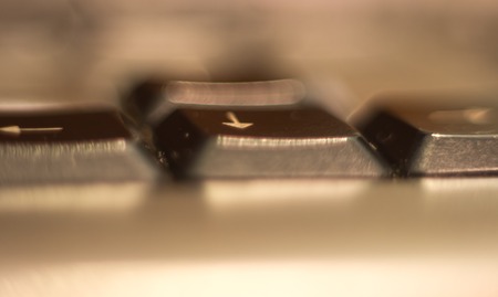 close up of word on computer keyboard