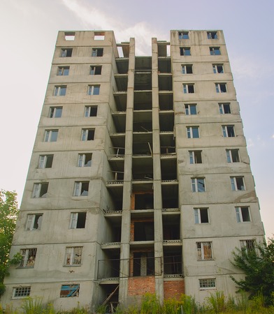 View Ghost Town Pripyat, Chernobyl Exclusion Zone, Ukraineの写真素材