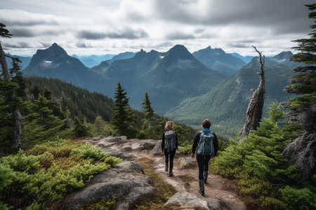 A journey through the untouched beauty of remote national parks and wilderness areas. Generative AIの素材