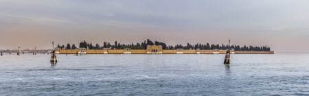 San Michele Cemetery, Veniceの写真素材