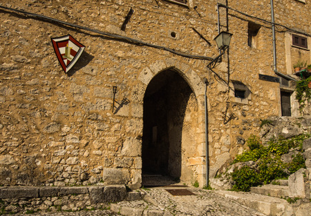 San Donato Val di Comino, archの写真素材