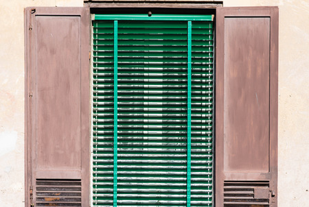 Window, Garbatella, Rome, Italyの写真素材