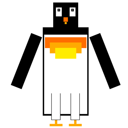 Penguin.のイラスト素材