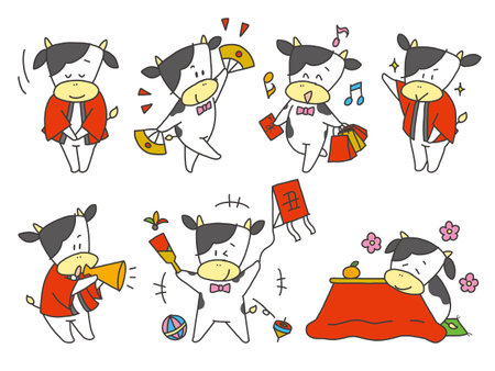 Hand-painted bonbon chocolate bird's-eye view illustration backgroundのイラスト素材