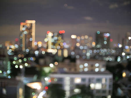 City Bokehの写真素材