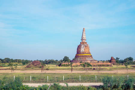 Ancient Pagoda of Ayodhaya eraの写真素材