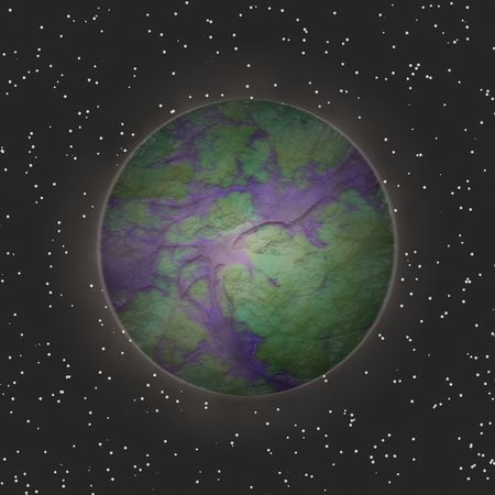 3d rendered planet, great as design element, over a black background, global warming concept