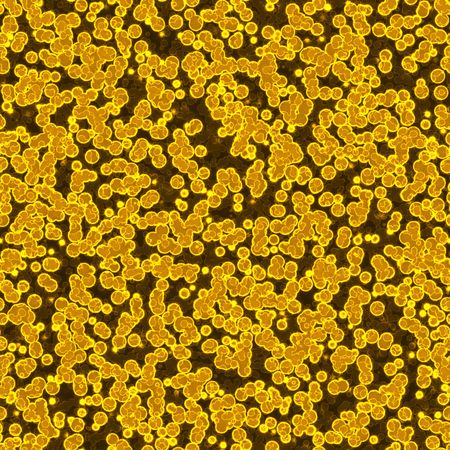 glowing cells or bacteria, biohazard concept, tiles seamlessly