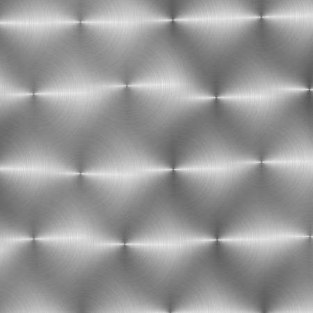 brushed metal background with hand brushed swirlsの写真素材