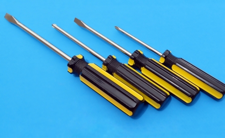 Set of screwdriversの写真素材