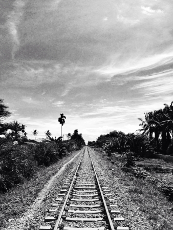 Vanishing railway pointの素材