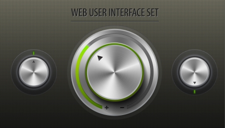 Web User Interface Set のイラスト素材