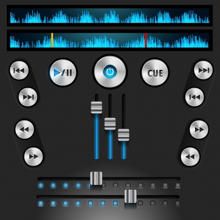 Web User Interface Setのイラスト素材
