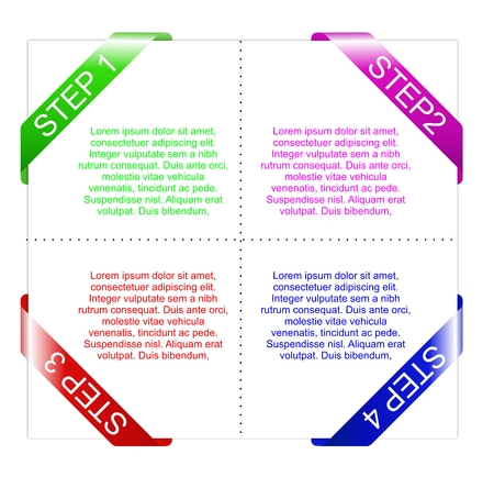 infographic bannerの写真素材