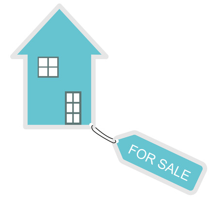 this is icon house for saleのイラスト素材