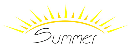 This is easy summer iconのイラスト素材