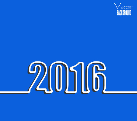 this is vector background new year 2016のイラスト素材