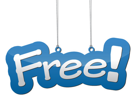 this is blue background freeのイラスト素材