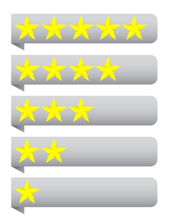 This is vector reviews templateのイラスト素材