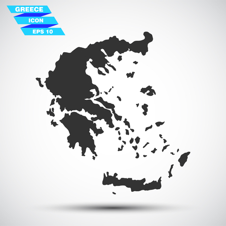 gray vector greece iconのイラスト素材
