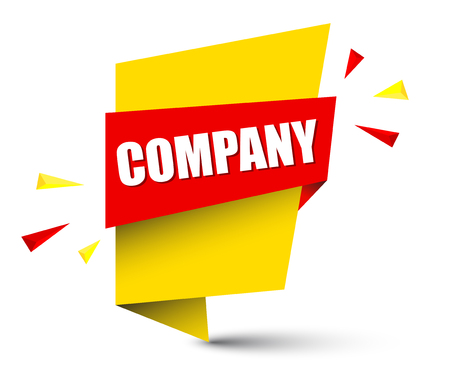 banner companyのイラスト素材