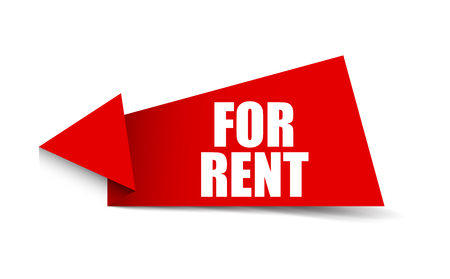 Banner For Rent Royalty Free Vector Graphics