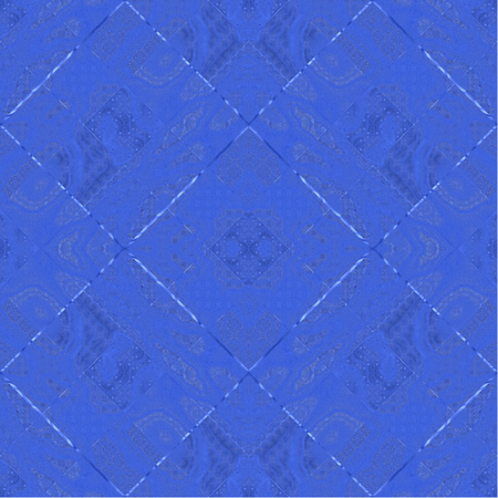 Blue diamond background as texture tiles in the bathroomの写真素材