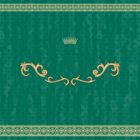 Viintage background vith polka dot backgroundのイラスト素材