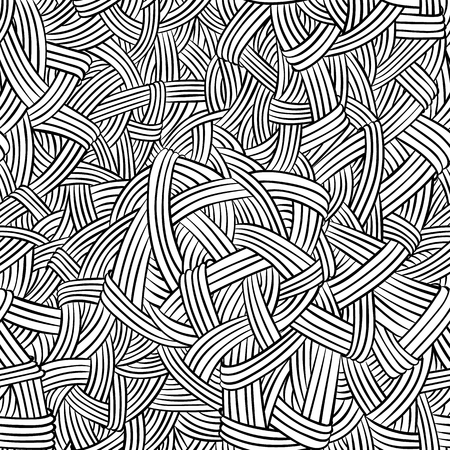 Modern abstract seamless pattern with linesのイラスト素材