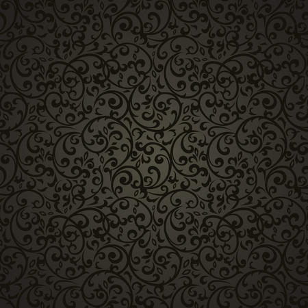 Vintage pattern with lot detailed flourish elementsのイラスト素材