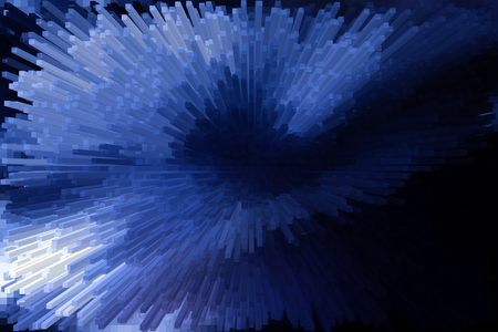 Chaotic background with crazy directions of light streaks in blue and red for concepts about...