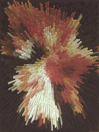 Chaotic background with crazy directions of light streaks in blue and red for concepts about...